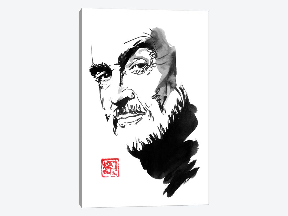 Sean Connery by Péchane 1-piece Canvas Artwork