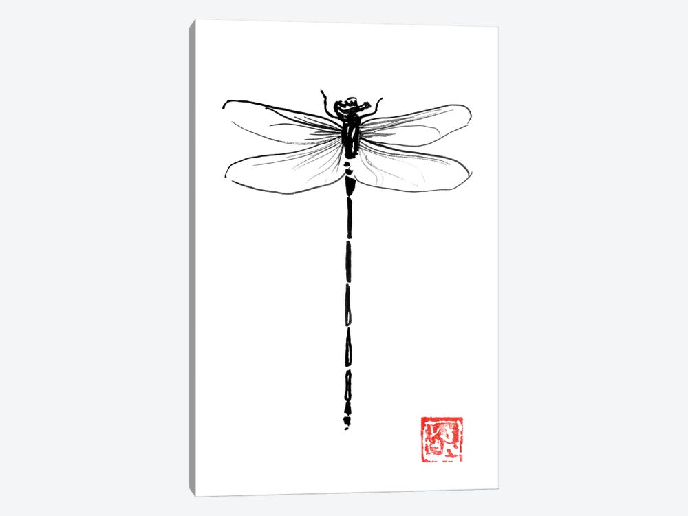 Dragonfly by Péchane 1-piece Canvas Artwork