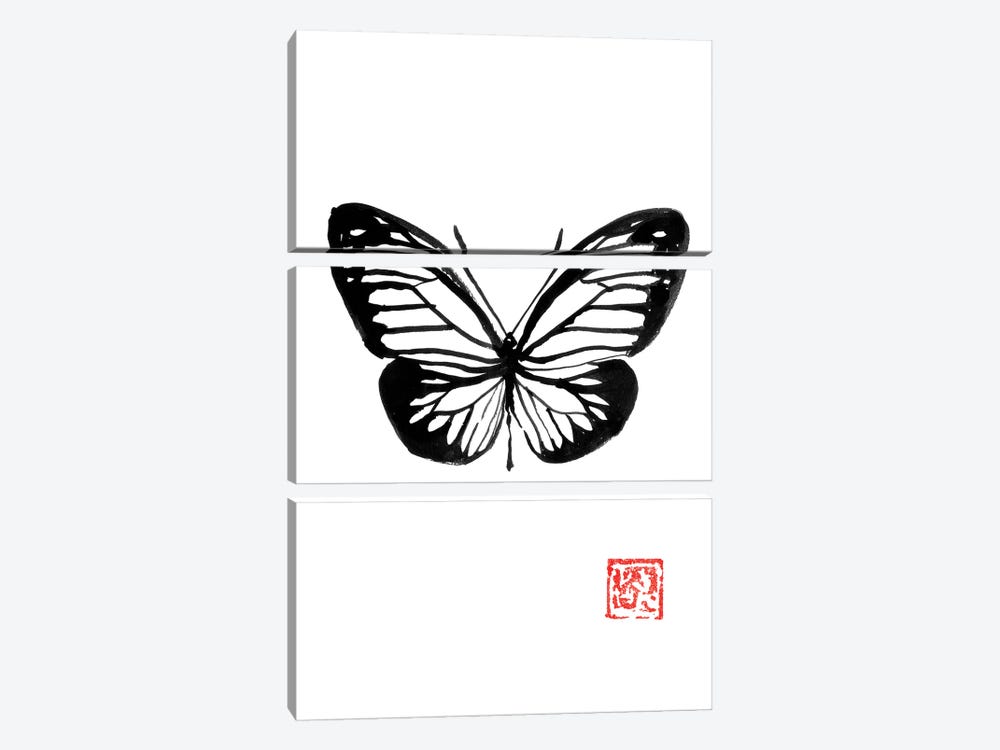 Butterfly by Péchane 3-piece Canvas Print