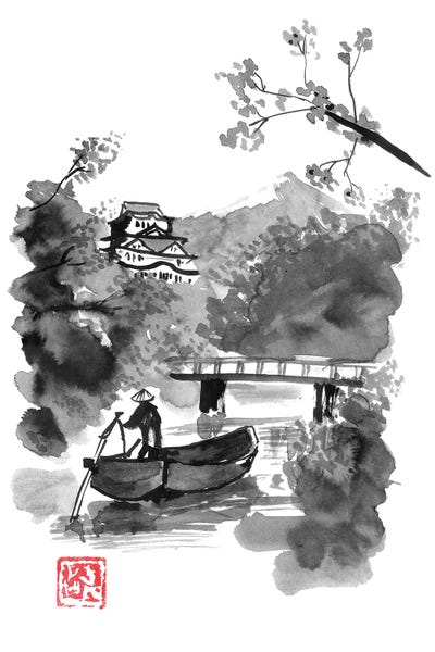 Bridge 2020 by Péchane metal wall art