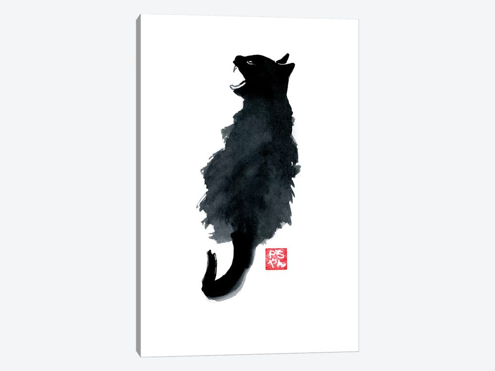 Crying Cat by Péchane 1-piece Art Print