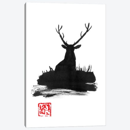 Deer II Canvas Print #PCN397} by Péchane Canvas Art