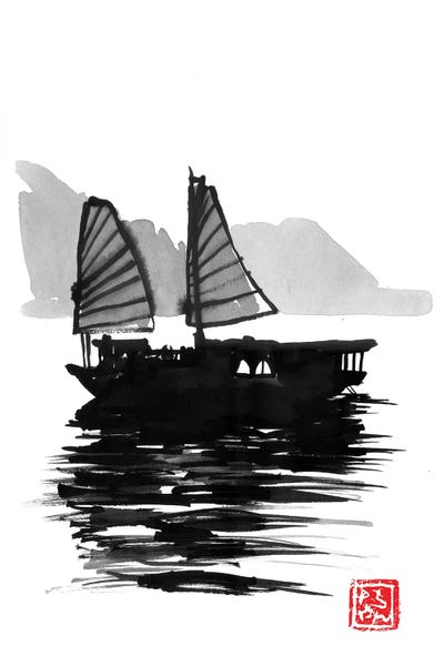 Zen Bedroom: Along Bay Boat by Péchane