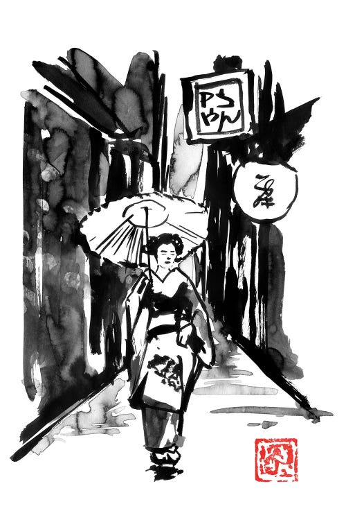 Edo by Péchane wall art