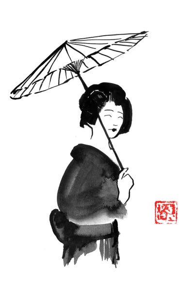 Geisha Umbrella
