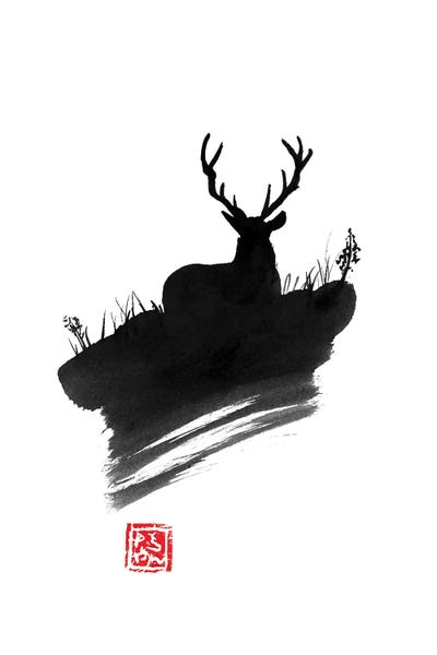 Deer by Péchane canvas print