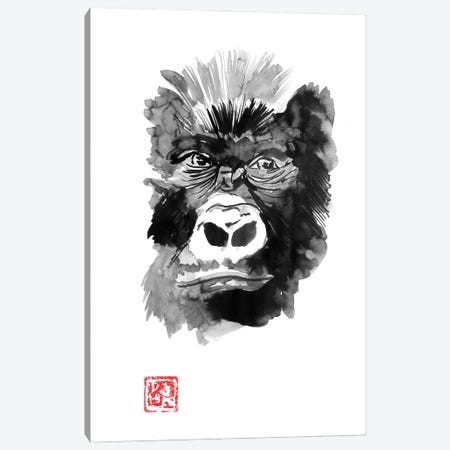Gorilla Canvas Print #PCN410} by Péchane Canvas Art
