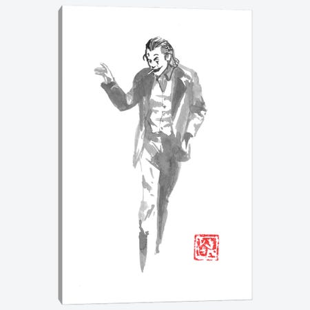 Joker In The Street Canvas Print #PCN416} by Péchane Canvas Art Print