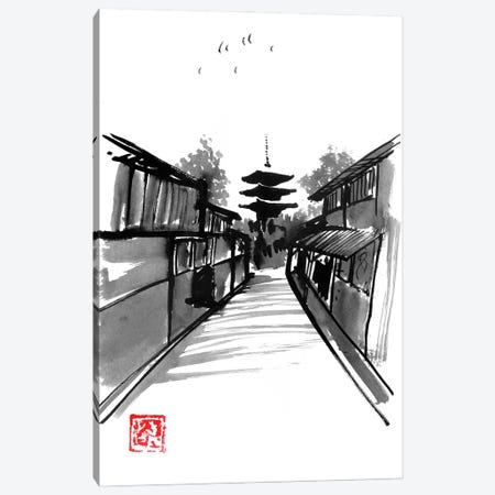 Pagoda Canvas Print #PCN423} by Péchane Canvas Print