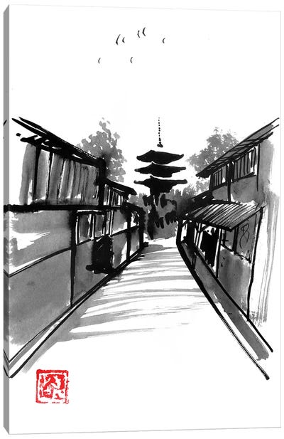 Pagoda Canvas Art Print - Pagodas