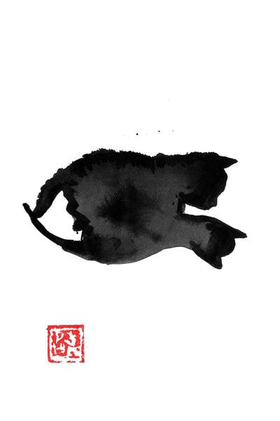 Puces by Péchane metal wall art