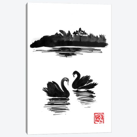 Swan Island II Canvas Print #PCN438} by Péchane Canvas Artwork