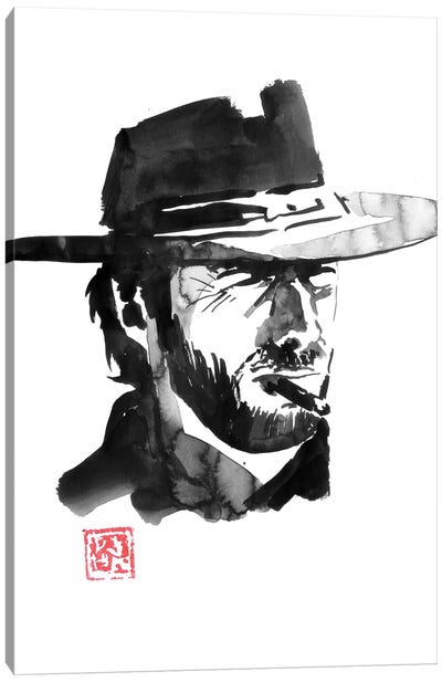 The Good IV Canvas Art Print - Clint Eastwood