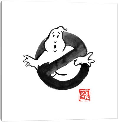 Ghostbusters Canvas Art Print - Ghost Art