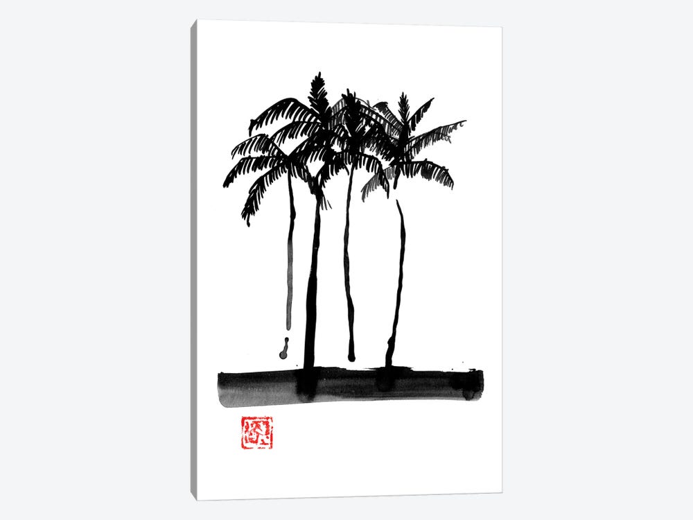 Palmtrees 1-piece Canvas Art Print