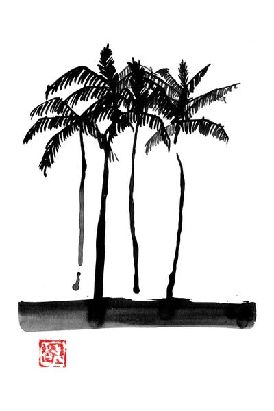 Péchane: Palmtrees by Péchane