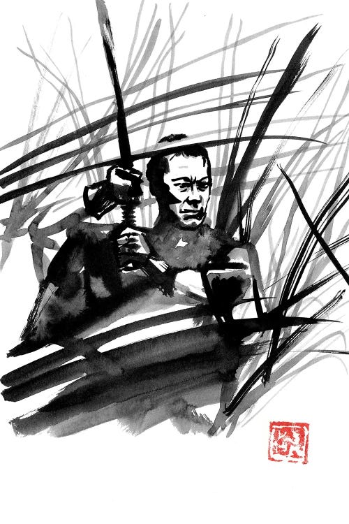 The Fight by Péchane wall art