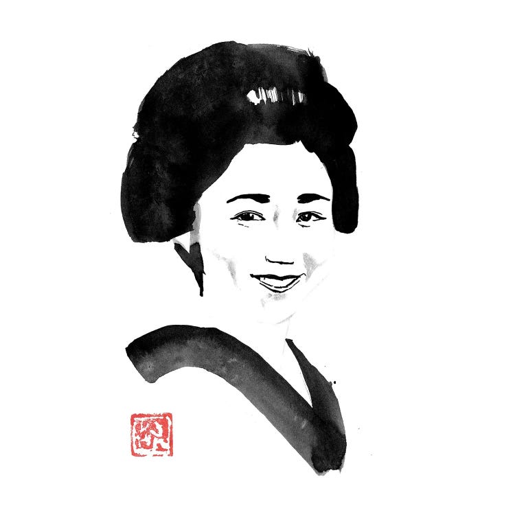 Smiling Japanese Woman