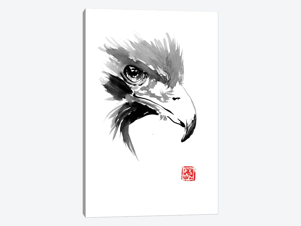 Eagle by Péchane 1-piece Canvas Wall Art