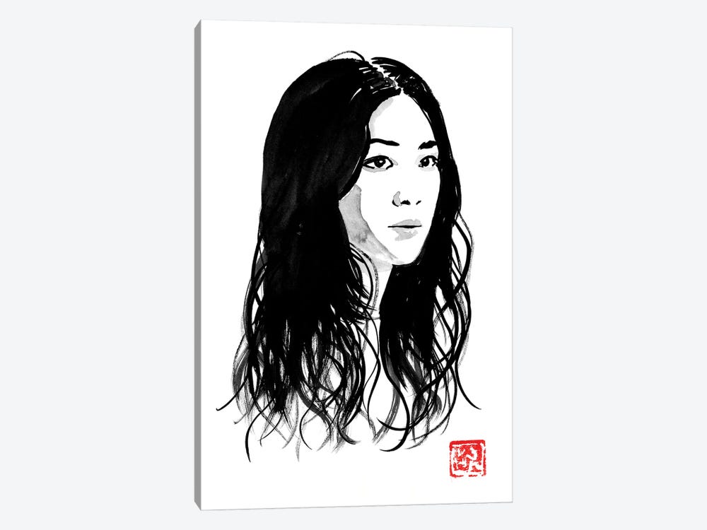 Tang Wei by Péchane 1-piece Canvas Artwork