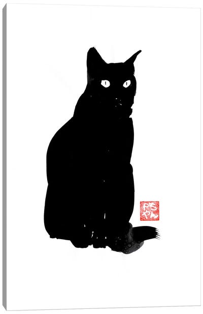 An Idea Of A Cat Canvas Art Print - Péchane