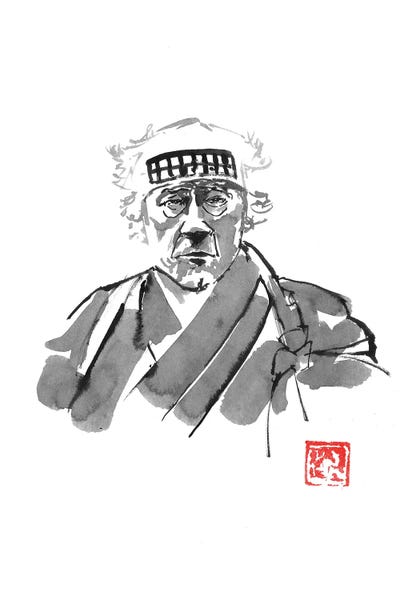 chief Of Clan by Péchane metal wall art