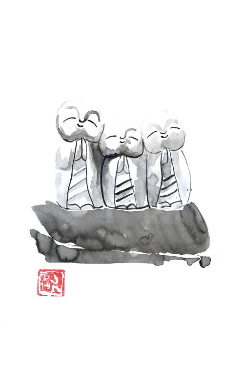 Jizo by Péchane wall art