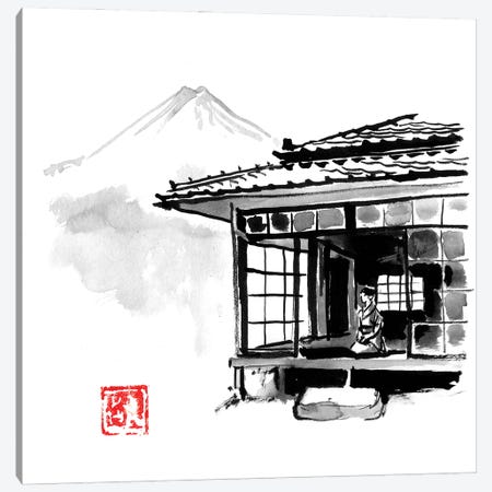 Living At Fuji Canvas Print #PCN508} by Péchane Canvas Artwork