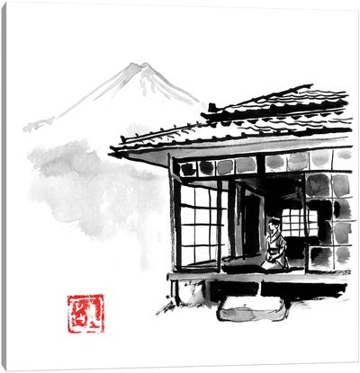 Living At Fuji Canvas Art Print - Land of the Rising Sun