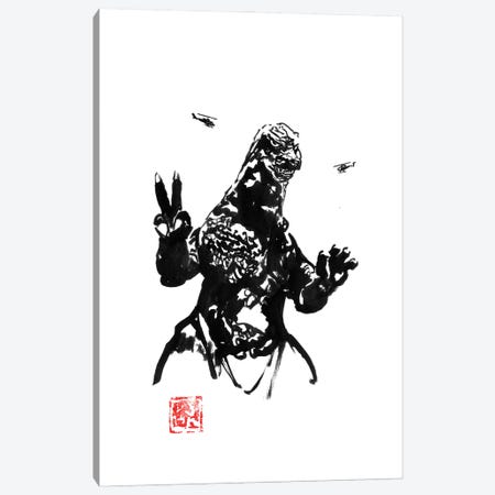 Cool Monster Canvas Print #PCN515} by Péchane Canvas Wall Art