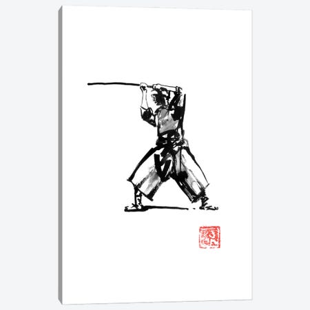 Other Samurai En Garde Canvas Print #PCN531} by Péchane Canvas Art Print