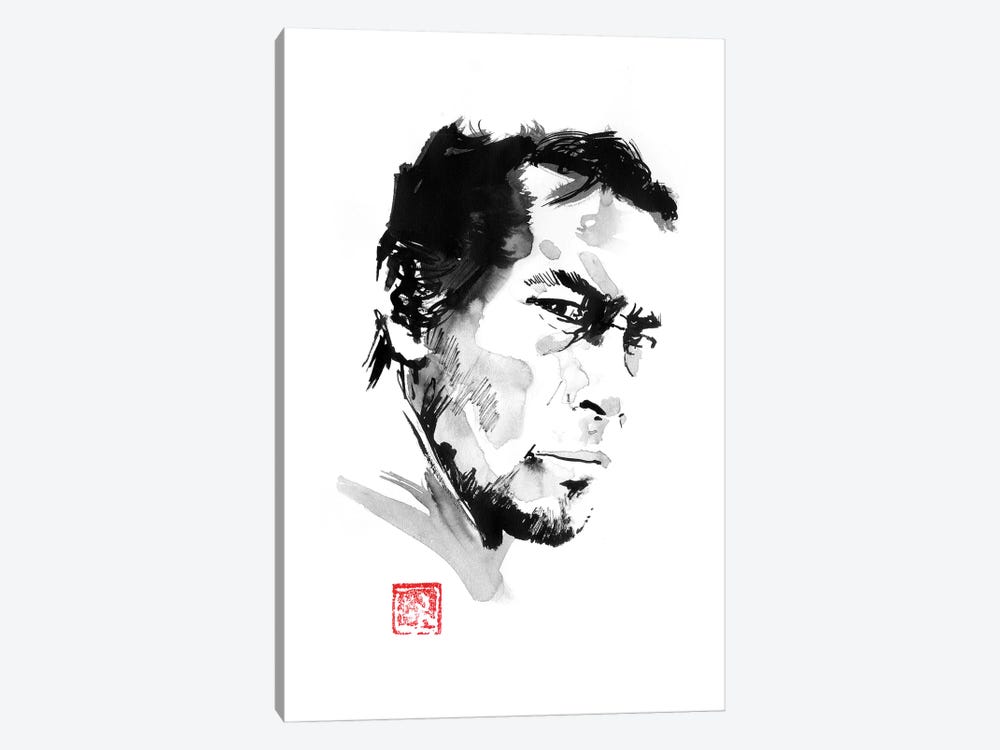 Young Mifune by Péchane 1-piece Canvas Artwork