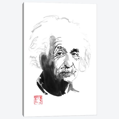 Albert Einstein Canvas Print #PCN535} by Péchane Canvas Artwork