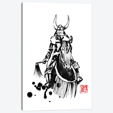 Shogun Riding Canvas Print #PCN539} by Péchane Canvas Art Print