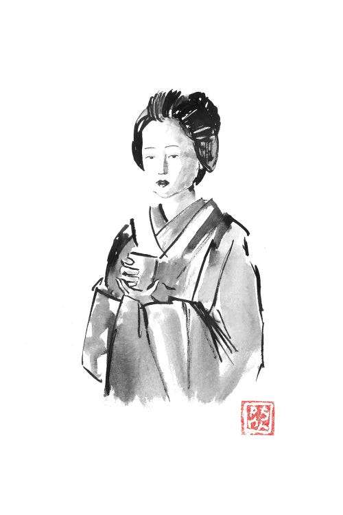 Geisha Drinking