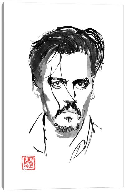 Johnny Depp Canvas Art Print - Péchane