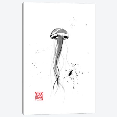 Jellyfish II Canvas Print #PCN593} by Péchane Canvas Print