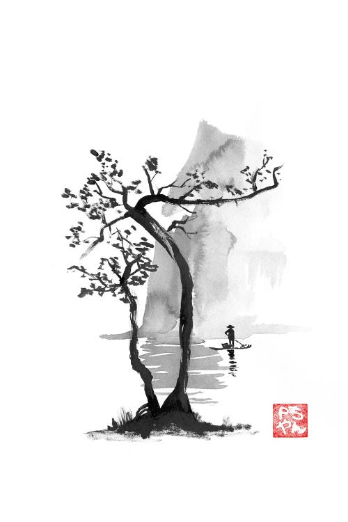Fisherman by Péchane wall art