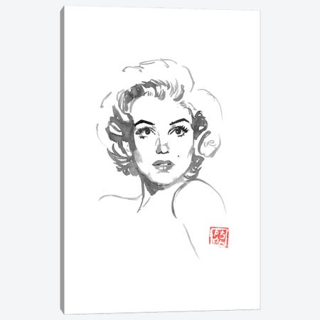 Marylin Surprised Canvas Print #PCN611} by Péchane Canvas Wall Art