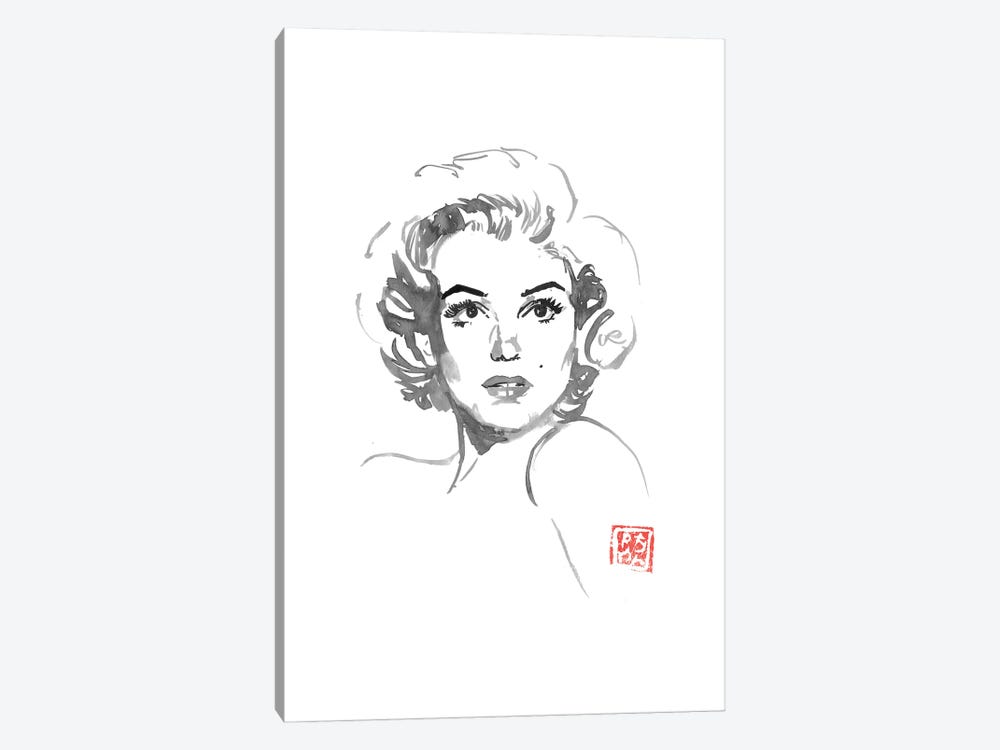 Marylin Surprised by Péchane 1-piece Canvas Wall Art