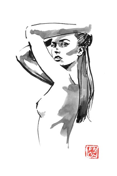 People: Surprised Nude by Péchane