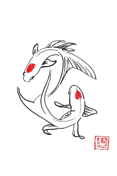 Koi: Feng Shui by Péchane