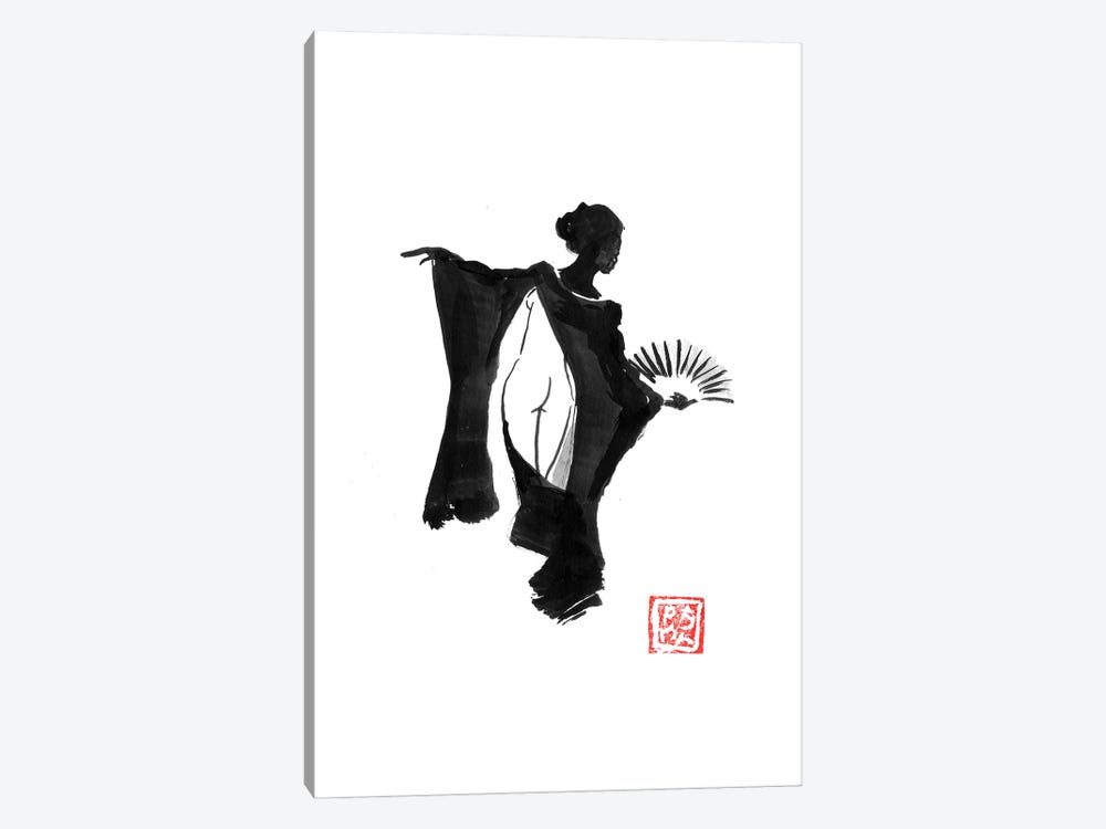 Japanese Shadow by Péchane 1-piece Canvas Artwork