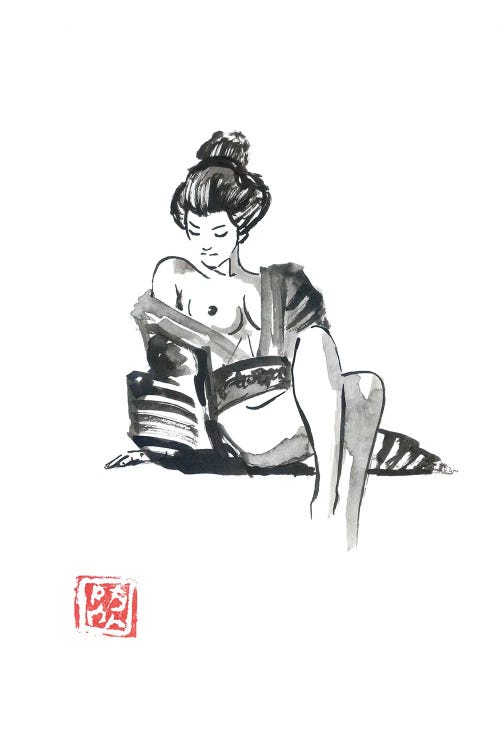 Sunbathing  Geisha