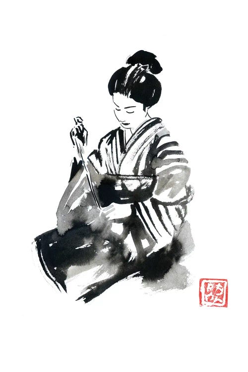 Sewing Geisha