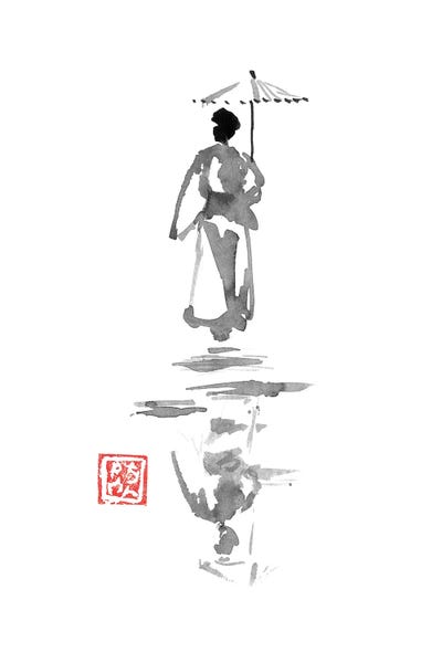 Japanese Culture: Geisha Reflexion by Péchane