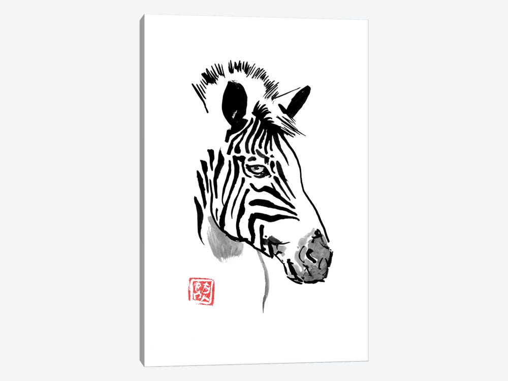 Zebra by Péchane 1-piece Art Print
