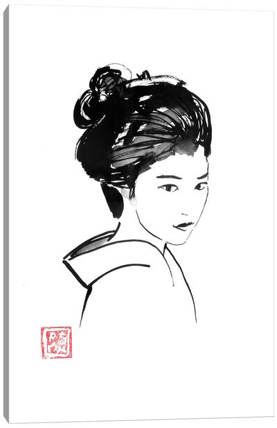 Geisha Sight Canvas Art Print - Geisha