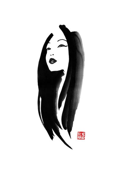 Land Of The Rising Sun: Geisha I by Péchane