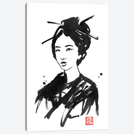 Geisha II Canvas Print #PCN68} by Péchane Canvas Art Print